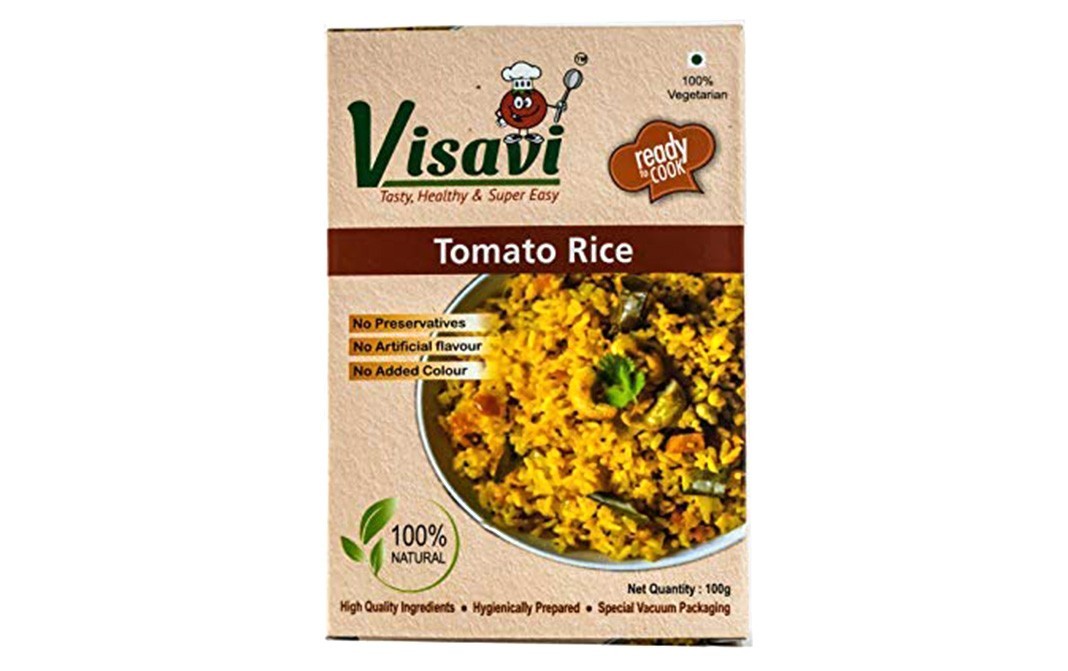 Visavi Tomato Rice    Pack  100 grams